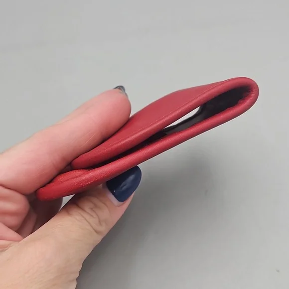 Vintage Coach manicure tool holder vintage Red - Picture 2 of 8